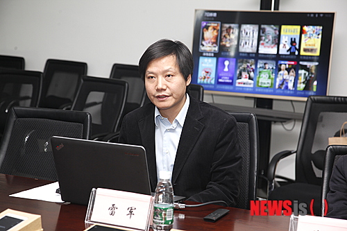 중국 스마트폰 제조업체 샤오미 창업주 겸 회장 레이쥔 