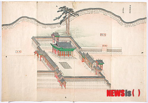 강화부궁전도(江華府宮殿圖) 