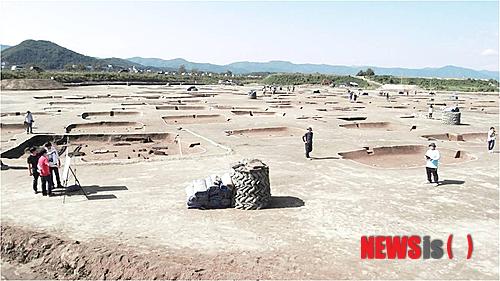 7월28일 발굴 당시 주거지 모습