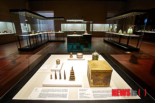 국립중앙박물관 금속공예실