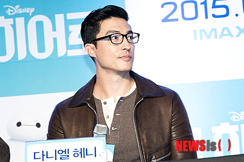 【서울=뉴시스】애니메이션 '빅히어로'(감독 돈 홀·크리스 윌리엄스)에서 '테드' 목소리 연기를 한 대니얼 헤니.