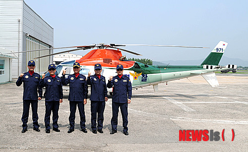 경북경찰항공대, 50년 동안 무사고 비행기록 달성