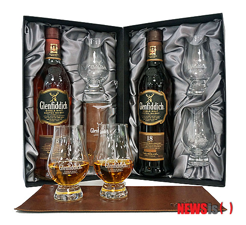 '글렌피딕', 크리스탈 전용잔 담은 '설 선물 세트' 출시