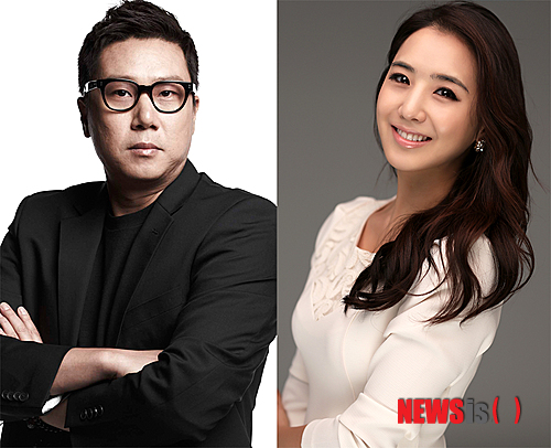 가수 이상민(좌), MC 이지애(우)