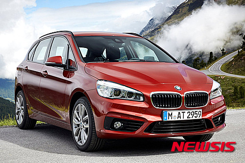【서울=뉴시스】독일 BMW의 해치백 ‘뉴 액티브 투어러’.