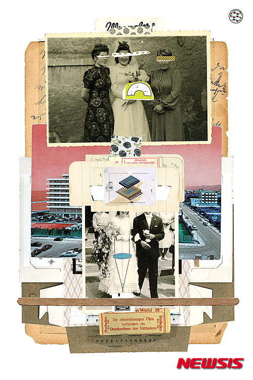 나얼 'Ecclesia'(86×130㎝, Digital Collage, 2015)