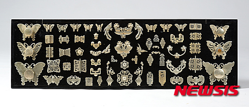 【서울=뉴시스】백동장석 白銅裝錫 현대∥∥김덕용 作∥통영시립박물관 소장(사진=국립민속박물관)