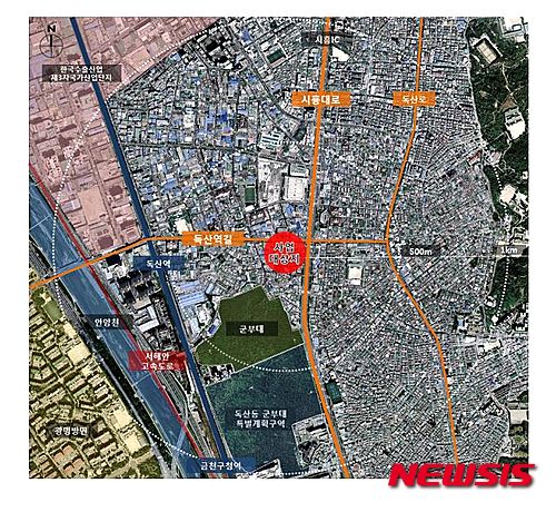 【서울=뉴시스】<금천구 독산2-1에 주상복합 들어선다>