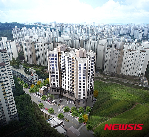 【서울=뉴시스】<수지 동도센트리움 조감도>