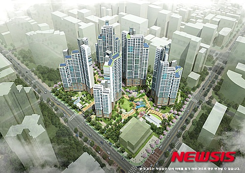【서울=뉴시스】<래미안 에스티지S_조감도>