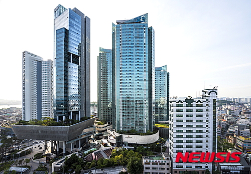 【서울=뉴시스】<메세나폴리스 외관>