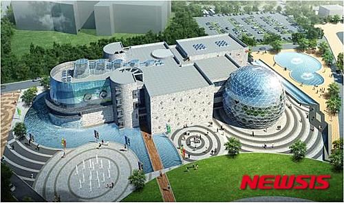 【청주=뉴시스】천영준 기자 = 충북도는 29일 도청 소회의실에서 한국해양과학기술원과 국립 청주해양과학관 건립 등 해양과학 분야 육성을 위한 업무협약을 맺었다. 사진은 청주해양과학관 조감도. 2015.7.29. (사진=충북도 제공) photo@newsis.com