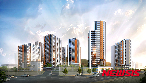 【서울=뉴시스】<SK건설 대연 SK VIEW Hills 투시도>