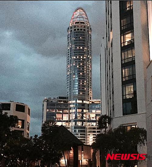 홍석천이 촬영한 태국 방콕 사진(사진=홍석천 인스타그램)