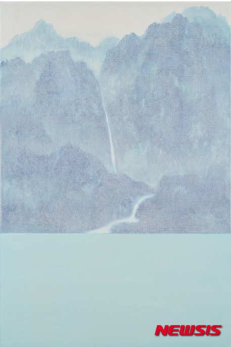 신몽유도원도 15-22, 캔버스ㆍ아크릴릭ㆍ젤, 194×130㎝, 2015 [사진제공=고려대학교 박물관]