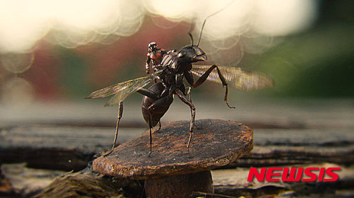 【서울=뉴시스】영화 '앤트맨'(감독 페이튼 리드)의 한 장면.