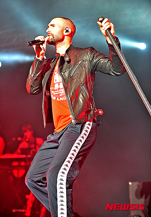 애덤 리바인, 미국 팝밴드 '마룬5' 보컬(사진=라이브 네이션 코리아)