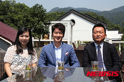 중국 금해안문화발전고분유한공사 한지에·사장 배우 정준호·김종중·뮤지컬서비스 대표