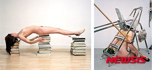 【서울=뉴시스】멜라니 보나요 '가구와 결합된 신체, 릴리'