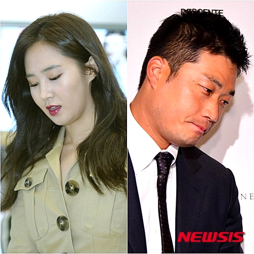 【서울=뉴시스】이재훈 기자 = 그룹 '소녀시대'의 유리(26)와 투수 오승환(33·한신 타이거스)이 사귄 지 6개월 만에 결별했다.&nbsp; 서로 바쁜 스케줄 탓에 자주 만나지 못하면서 소원해진 것으로 알려졌다. 유리 측은 이별 시기와 이유 등에 대해서는 말을 아꼈다.&nbsp; 지난해 말 지인들의 모임에서 만난 두 사람은 서로 호감을 느끼고 애인 관계로 발전했다.&nbsp;&nbsp; 유리는 2007년 소녀시대 싱글 앨범 '다시 만난 세계'로 데뷔했다. '지' '미스터 미스터' '소원을 말해봐' 등으로 멤버들과 인기를 누리며 일본 등 각국에서 공연했다.&nbsp; 오승환은 2005년 삼성 라이온즈에 입단, 마무리 투수로 활약했다. 신인왕, 한국시리즈 MVP 등을 받았다. 특유의 무표정 때문에 '돌부처'라고 불린다.&nbsp; 한편, 소녀시대 멤버들은 올해 잇따라 이별 소식을 알리고 있다. 한때 멤버 8명 중 5명이 연애를 해 '열애시대'로 통하기도 했다.&nbsp;&nbsp; 앞서 티파니·'2PM'의 닉쿤, 윤아·가수 겸 탤런트 이승기, 태연·'엑소'의 백현이 연인 사이를 정리했다. 수영은 여전히 정경호와 만나고 있다.&nbsp; realpaper7@newsis.com