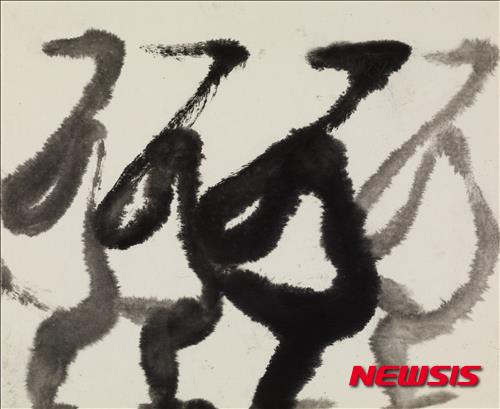 【서울=뉴시스】서세옥 '사람들', 국립현대미술관 서울관.ⓒ 서세옥 Suh Se Ok.