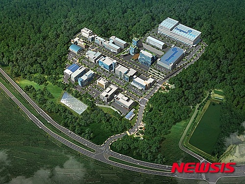 【포천=뉴시스】이종구 기자 = 경기도 포천시는 17일 금현일반산업단지 조성사업의 산업단지계획을 승인 고시했다고 밝혔다. 금현산업단지의 조감도. 2015.11.17 (사진=포천시 제공)&nbsp; leejg@newsis.com