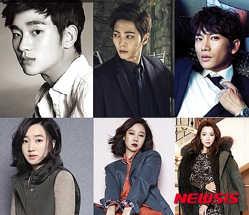 【서울=뉴시스】신진아 기자 = ‘펀치’의 김래원, ‘프로듀사’의 김수현, ‘미생’의 이성민, ‘내일도 칸타빌레’ ‘용팔이’의 주원, 그리고 ‘킬미힐미’의 지성이 중편드라마 남자 최우수연기상을 놓고 경합을 벌인다. 또 ‘프로듀사’의 공효진과 ‘앵그리 맘’의 김희선, ‘용팔이’의 김태희, ‘피노키오’의 박신혜, 그리고 ‘가면’의 수애가 같은 부문 여자 최우수연기상을 두고 경쟁한다. 드라마 시상식 ‘2015 에이판 스타 어워즈(APAN Star Awards)’가 28일 강원 원주 종합체육관에서 막을 올린다. 중편드라마 남녀 최우수연기상과 남녀 우수연기상, 장편드라마 남녀 최우수연기상과 우수연기상, 조연배우들이 경합하는 남녀연기상, 남녀신인상 등이 주어진다. 장편드라마 남자 최우수연기상 후보에는 김상중(징비록) 유준상(풍문으로 들었소) 장혁(빛나거나 미치거나, 장사의 신-객주) 지진희(애인있어요) 차승원(화정)이 올랐다. 장편드라마 여자 최우수연기상 부문에서는 김정은(여자를 울려) 김현주(애인있어요) 유호정(풍문으로 들었소) 채시라(착하지 않은 여자들) 한지혜(전설의 마녀)가 각축을 벌인다. 박서준(킬미힐미, 그녀는 예뻤다) 이상윤(라이어게임, 두 번째 스무살) 임시완(미생) 조정석(오 나의 귀신님) 지창욱(힐러)은 중편드라마 남자 우수연기상, 송창의(여자를 울려) 이상우(부탁해요 엄마) 이준(풍문으로 들었소) 재희(가족을 지켜라) 하석진(전설의 마녀)은 장편드라마 남자 우수연기상 후보에 올랐다. 중편드라마 여자 우수연기상 후보는 강소라(미생, 맨도롱 또똣) 김사랑(사랑하는 은동아) 박보영 (오 나의 귀신님) 신세경(냄새를 보는 소녀) 아이유(프로듀사), 장편드라마 여자 우수연기상 후보는 고아성(풍문으로 들었소) 김민정(장사의 신-객주) 김성령(여왕의 꽃) 유진(부탁해요 엄마) 한채아(당신만이 내사랑, 장사의 신-객주)다. 신스틸러로 활약한 조연배우들의 경합도 만만치 않다. 남녀 연기상으로 이름을 변경해 진행하는 부문에서 김대명(미생) 김태우(징비록) 박혁권(펀치, 착하지 않은 여자들, 프로듀사) 장현성(펀치, 풍문으로 들었소) 이경영(미생, 신분을 숨겨라)이 경쟁한다. 길해연(풍문으로 들었소, 어셈블리) 도지원(힐러, 착하지 않은 여자들) 이하늬(모던파머, 빛나거나 미치거나) 채정안(용팔이) 황석정(식샤를 합시다2, 그녀는 예뻤다)이 여자연기상 후보자다. 남자신인상 후보는 강하늘(미생) 남주혁(후아유-학교2015) 박보검(내일도 칸타빌레, 너를 기억해) 변요한(미생, 구여친클럽) 육성재(후아유-학교2015, 마을-아치아라의 비밀)다. 여자신인상 후보는 백지연(풍문으로 들었소) 설현(오렌지 마말레이드) 이성경(여왕의 꽃) 임지연(상류사회) 채수빈(파랑새의 집, 발칙하게 고고)이다. 인기 스타상, 베스트 드레서상, 베스트 OST상 등 특별상 부문에서도 스타들의 경쟁이 예상된다. 강원도 원주시와 에이판 스타어워즈를 공동주최하는 한국연예매니지먼트협회 손성민 회장은 “에이판 스타어워즈가 올해로 4회를 맞는다. 국내 전 채널의 드라마를 아우르는 시상식으로 신중하고 공정하게 심사를 진행하고 있으며, 쟁쟁한 후보들의 치열한 경쟁이 예상되는만큼 더욱 풍성한 축제가 될 것”이라고 밝혔다. 27일 전야제부터 28일 본 시상식까지 이틀간 열린다. 본 시상식 사회는 이훈과 '티아라' 소연이 함께 본다. 28일 오후 7시부터 케이블채널 MBC에브리원과 네이버 V앱을 통해 생중계된다. jashin@newsis.com