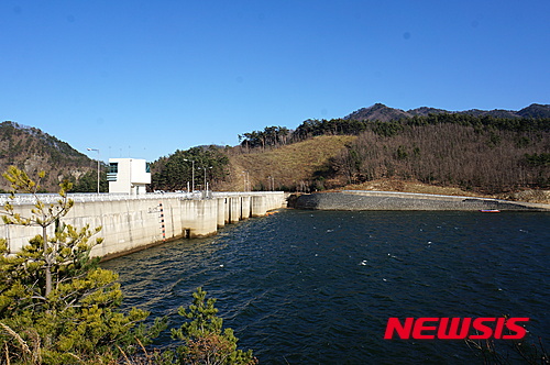 【양양(강원)=뉴시스】김정환 기자 = 양양 양수발전소 하부 댐. ace@newsis.com