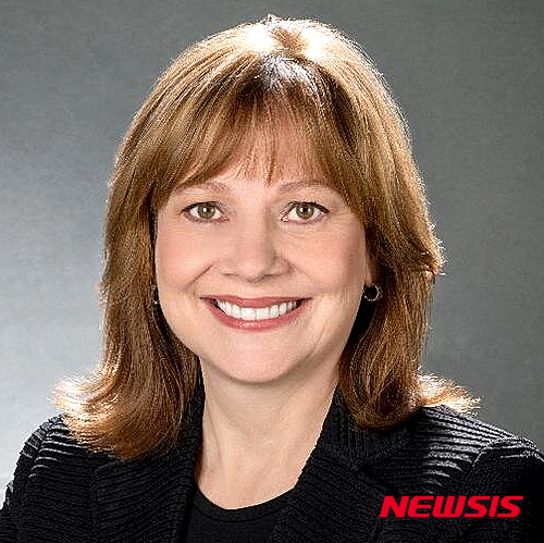 【서울=뉴시스】=&nbsp; GM 첫 여성 CEO로 임명된 메리 바라(Mary Barra) (사진은 Mary Barra 트위터 계정 캡처).&nbsp;&nbsp;&nbsp; 