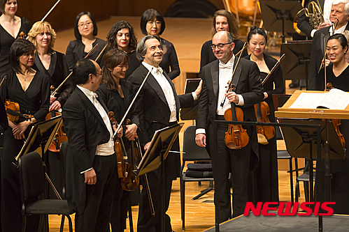 【서울=뉴시스】시카고 심포니 오케스트라 29일 내한공연