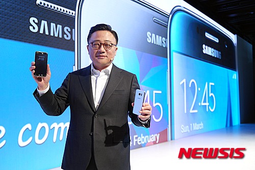 【서울=뉴시스】<갤럭시 S7 미디어데이 고동진 사장>