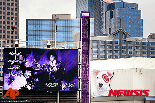 【서울=뉴시스】프린스, 미국 팝스타 