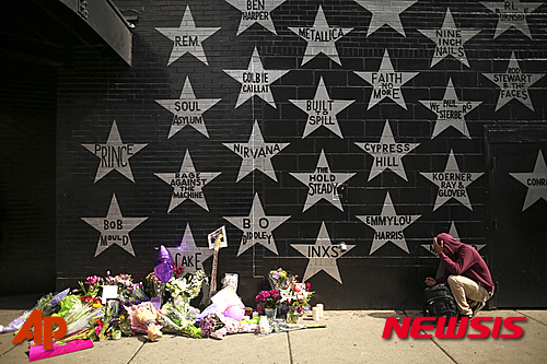 【서울=뉴시스】프린스, 미국 팝스타 