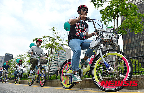 '따릉이' 출퇴근시 38% 집중 이용…회원 62만명 돌파