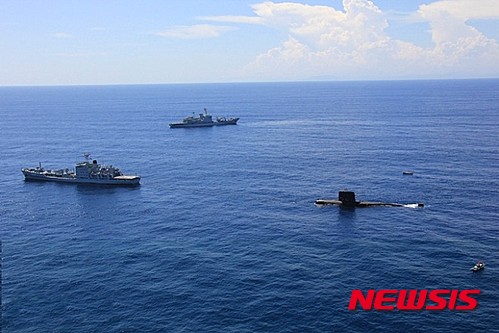 中, 남중국해서 對잠수함 훈련...초계기 10여대 동원