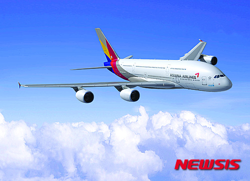 아시아나항공 A380 기종 사진제공=아시아나항공