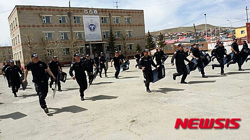 한국 경찰, 국제 행사 앞둔 몽골 경찰에 치안교육 지원