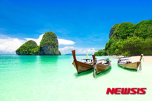 【서울=뉴시스】태국 푸껫 피피섬. (사진=익스피디아 제공)