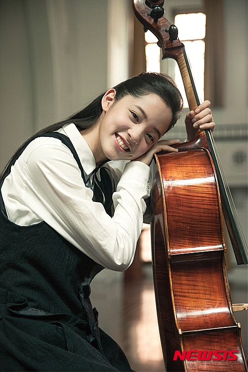 【서울=뉴시스】오우양나나, 대만 첼리스트 