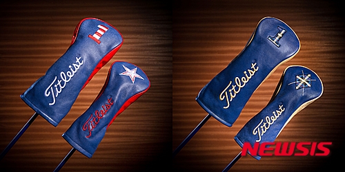 【서울=뉴시스】타이틀리스트 (www.titleist.co.kr)가 메어저 대회인 US 오픈과 디오픈을 기념해 출시한 프리미엄 한정판 헤드커버. 2016.06.02. (사진=타이틀리스트 제공)