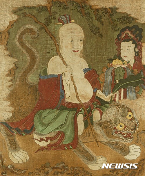 【서울=뉴시스】산신도