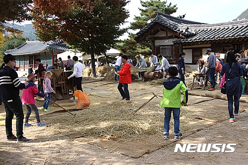 【서울=뉴시스】도리깨