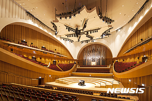 【서울=뉴시스】롯데콘서트홀 내부 