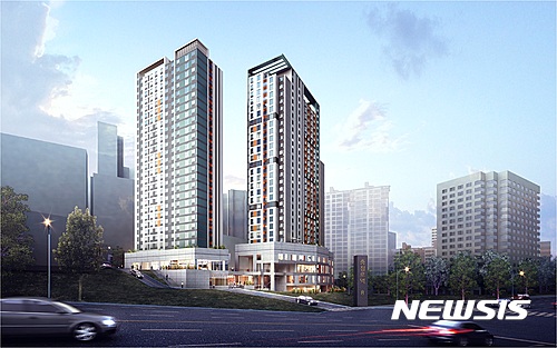【서울=뉴시스】서울시 '역세권 2030 청년주택' 시범사업지 충정로3가 조감도(자료 제공=서울시)