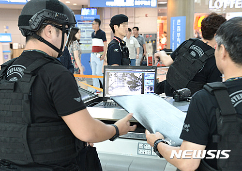 인천공항 '폭발물 오인' 급증…"위험해!" 매일 8회씩 출동