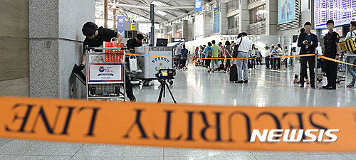 인천공항 '폭발물 오인' 급증…"위험해!" 매일 8회씩 출동