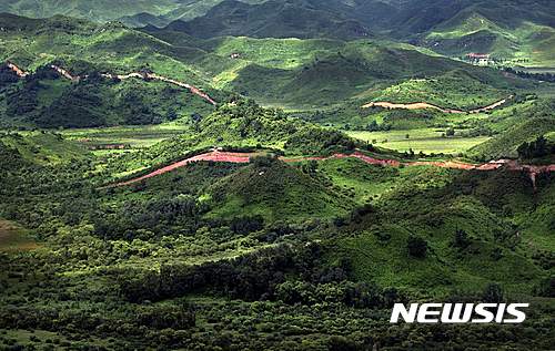【서울=뉴시스】사진작가 김녕만씨가 촬영한 DMZ 모습. 2016.09.21. (사진=김녕만 작가 제공) photo@newsis.com