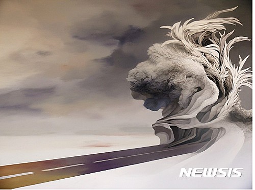 【서울=뉴시스】민정연, 길, La route_ 130x 97cm_Acrylic on Canvas_2014 &copy;Min Jung-yeon 사진제공=공근혜갤러리