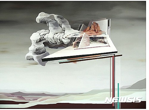 【서울=뉴시스】어딘가에 Somewhere _130x97 cm, Acrylic on canvas 2014&copy;Min Jung-yeon 사진제공=공근혜갤러리