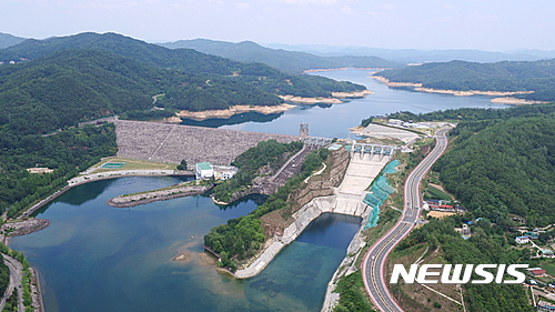 안동댐 전경